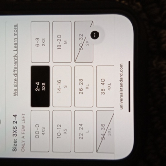 Universal Standard Black Jersey Black Top Slinky Long Sleeve Womens 3Xs - Picture 7 of 10